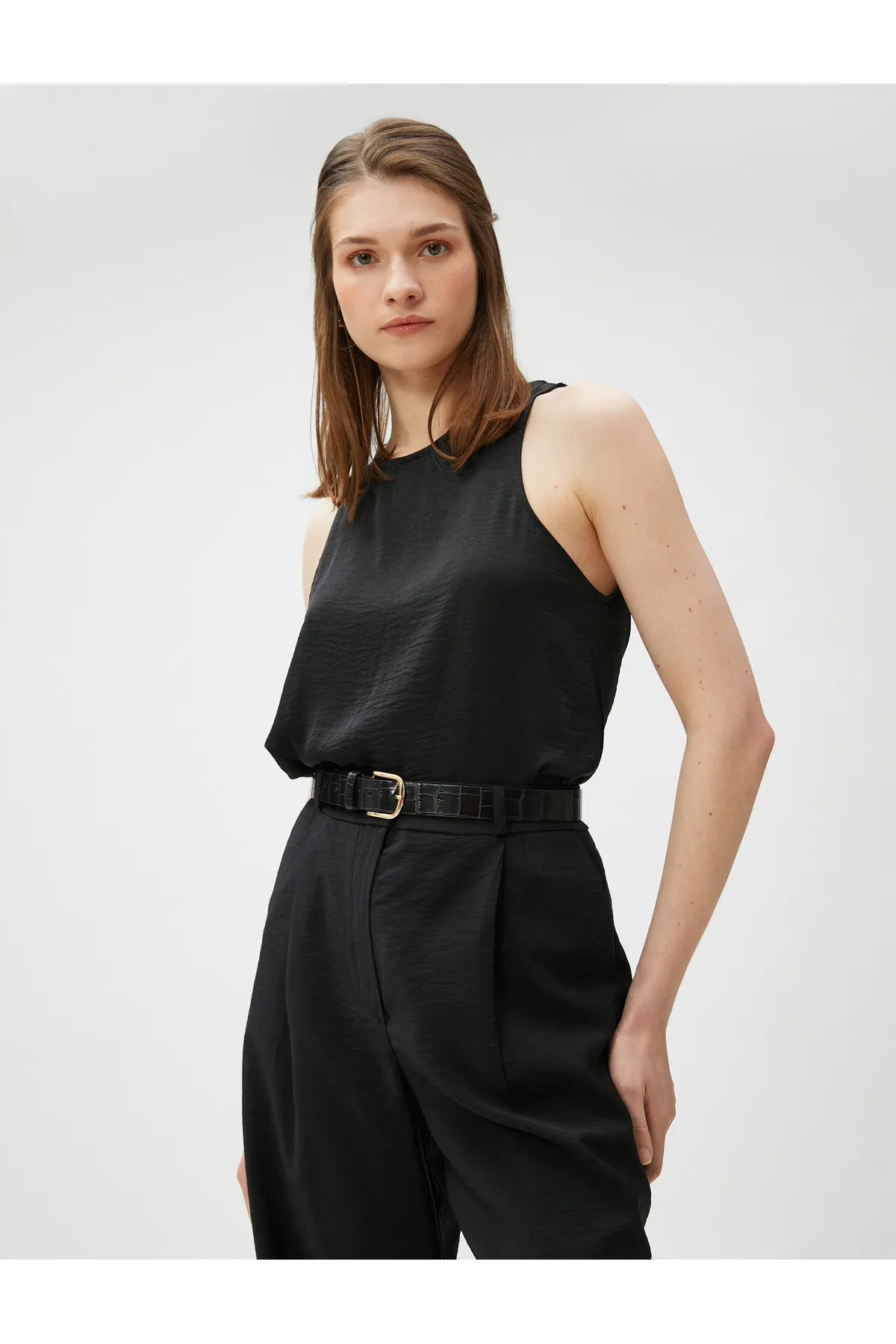 Koton  Basic-Tanktop mit ärmellosem Neckholder