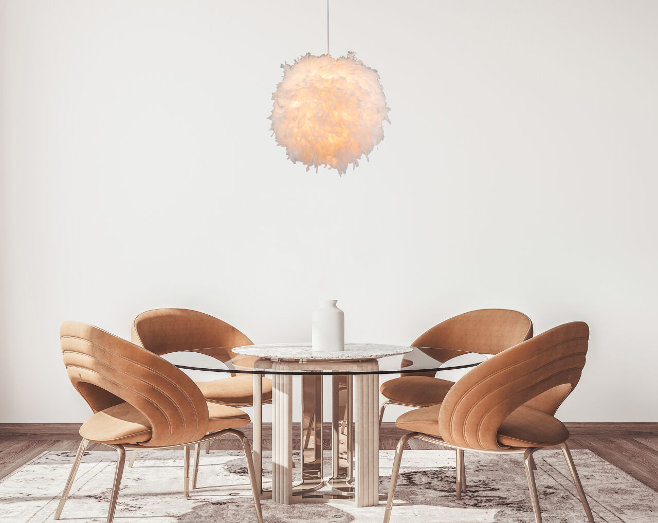 Globo Lighting - KATUNGA - Hängeleuchte Kunststoff weiß, 1x E27