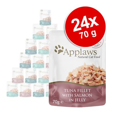 Sparpaket Applaws Pouch in Jelly Mix 24 x 70 g