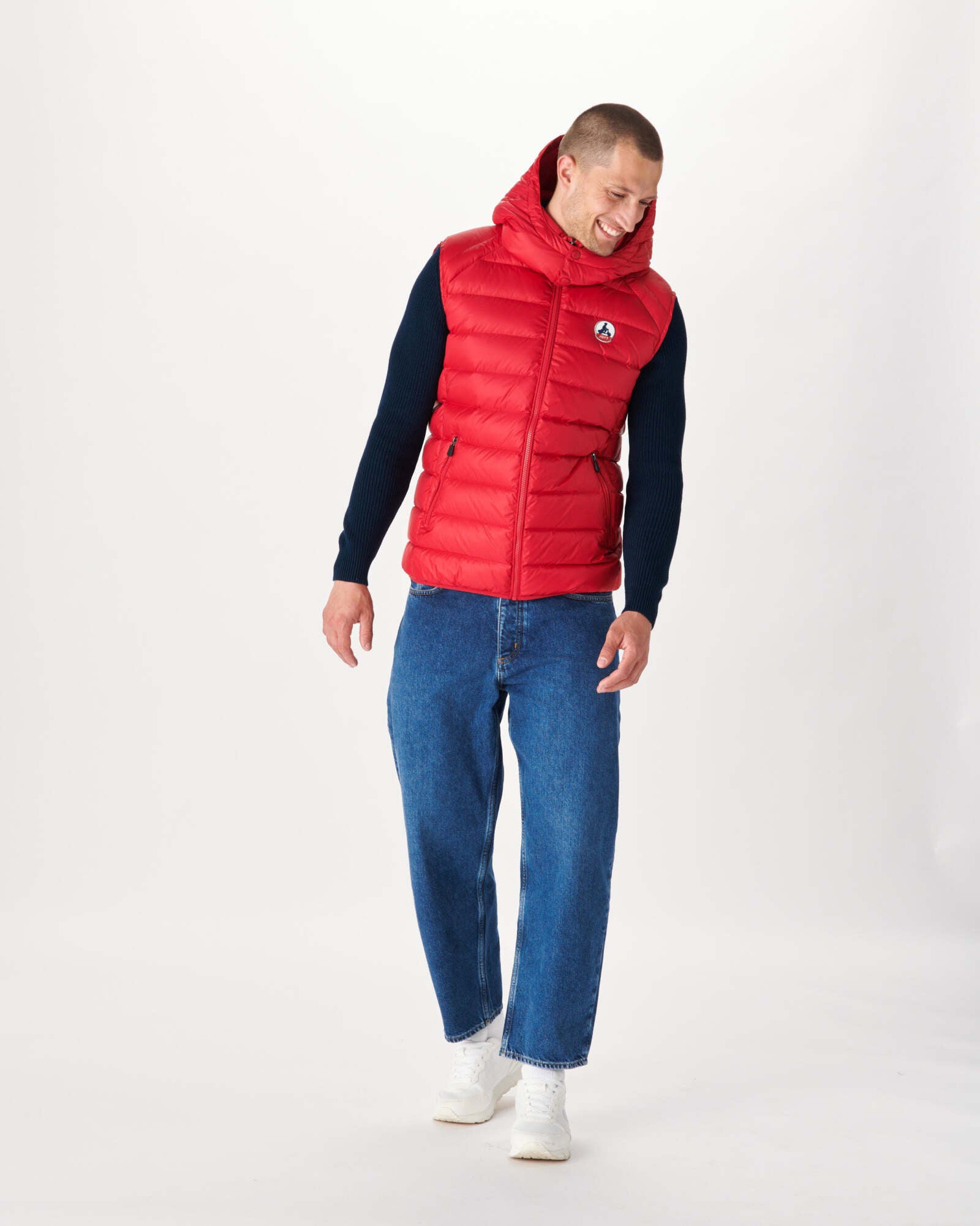 Doudoune sans manches Grand Froid Rouge Silver