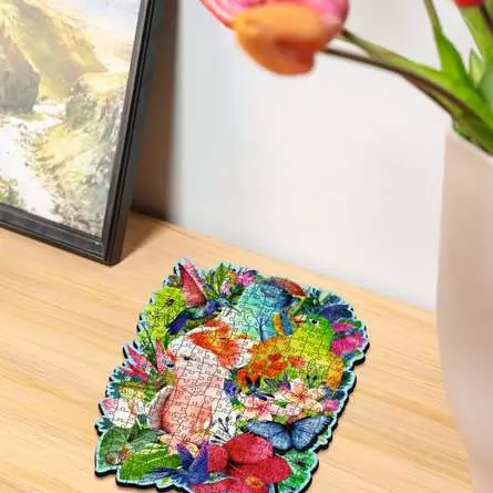 Puzzle 300 Teile - Exotische Vögel