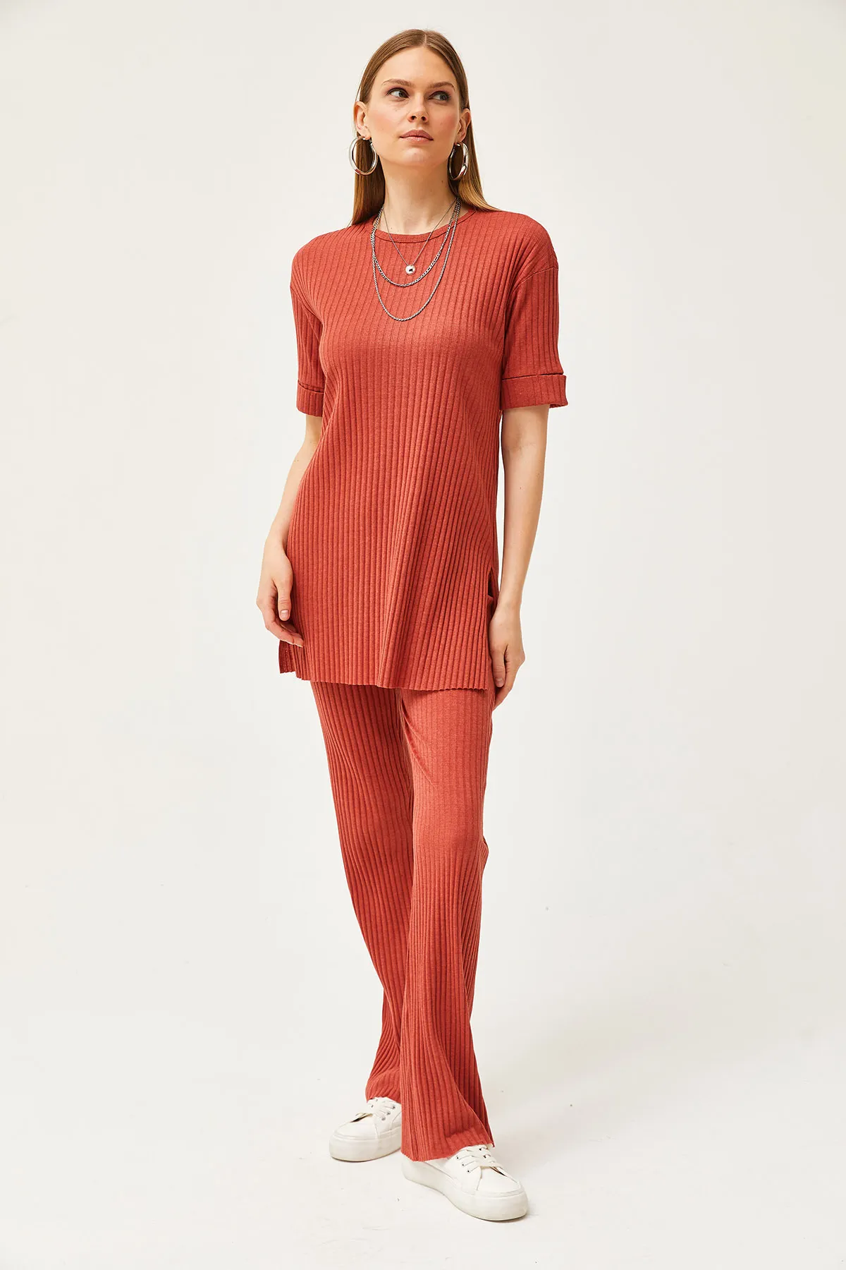 Olalook  Damen-Anzug „Tile Short Sleeve Lower Top Lycra“ TKM-19000191