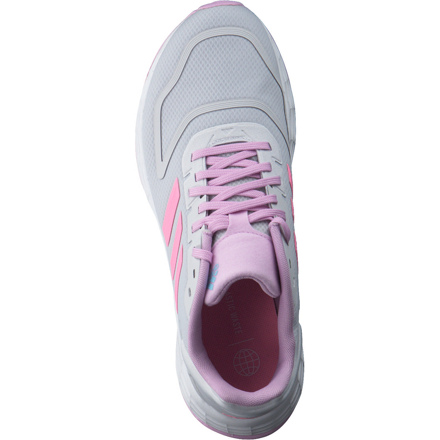 Adidas Core Duramo 10 K W, Sneakers Low, Damen, Grau/Pink