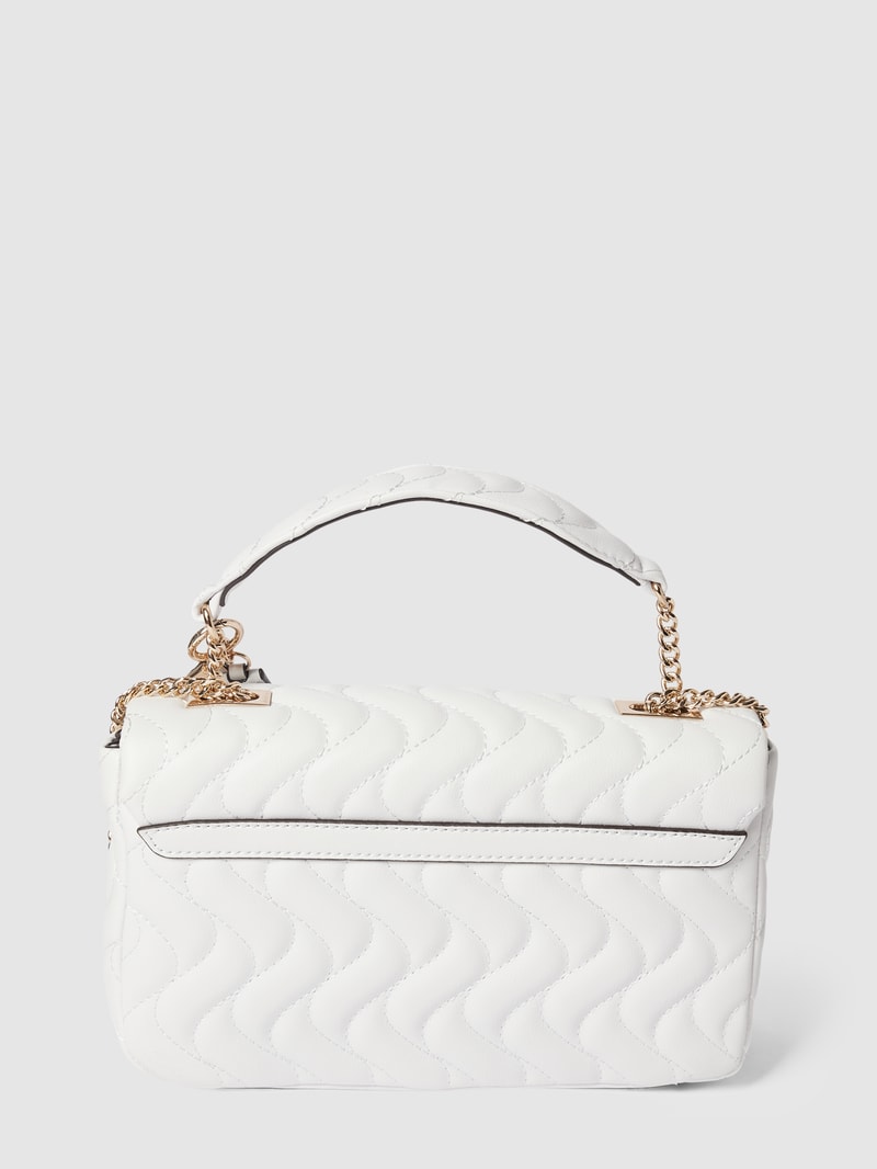 Handtasche mit Strukturmuster Modell 'ECO' in weiß