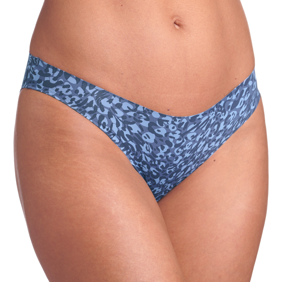 Damen Seamless-Slip mit Animal-Print