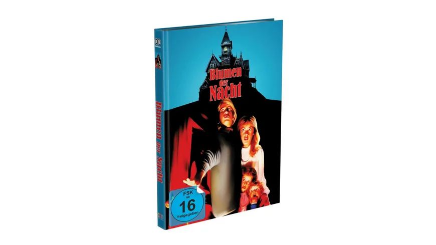 BLUMEN DER NACHT - 2-Disc Mediabook Cover B (Blu-ray + DVD) Limited 500 Edition - Uncut