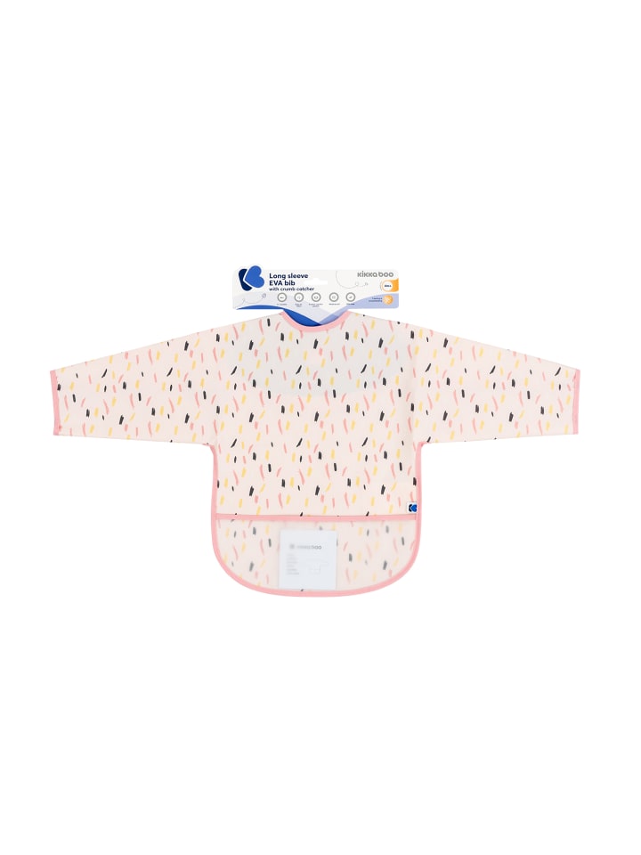 Kikkaboo Babylatz Arty Ärmel EVA in rosa günstig kaufen onesize