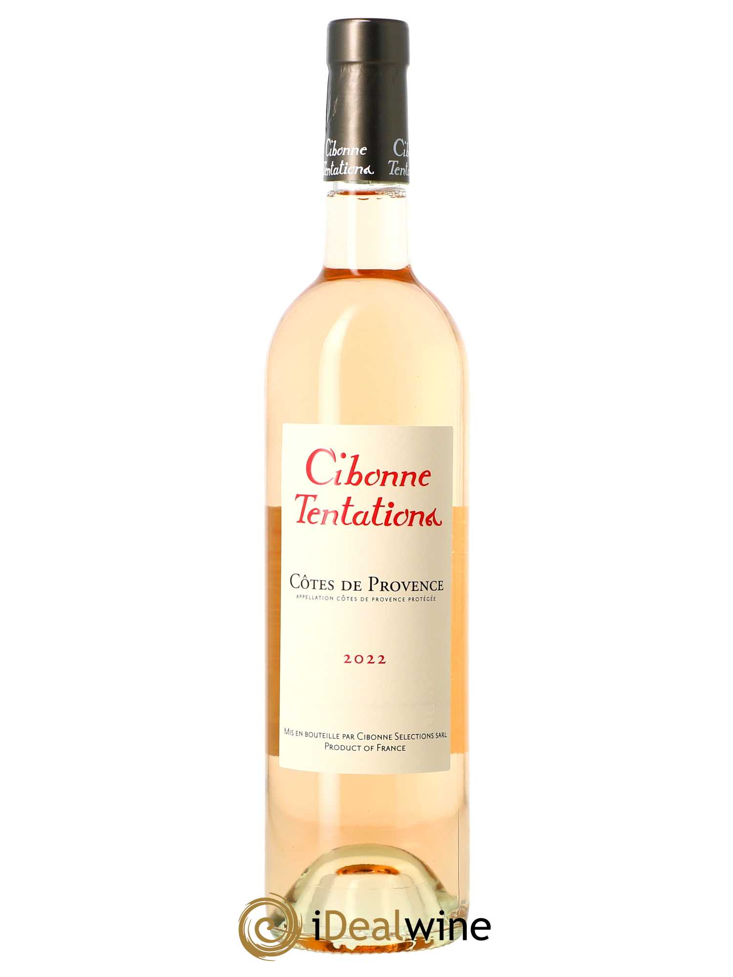 Côtes de Provence Clos Cibonne Tentations  2022 - Lot de 1 Bouteille