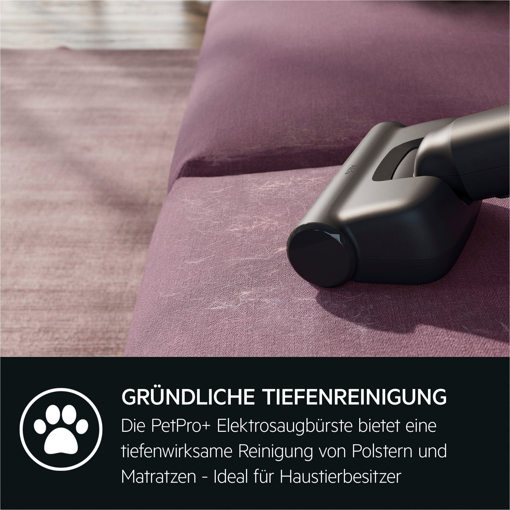AEG Akku-Handstaubsauger ANIMAL 7000 (AP71AB14UG), beutellos, extrem leicht 2,2 kg, 60 % Recyclingmaterial, bis zu 50 Min. Laufzeit
