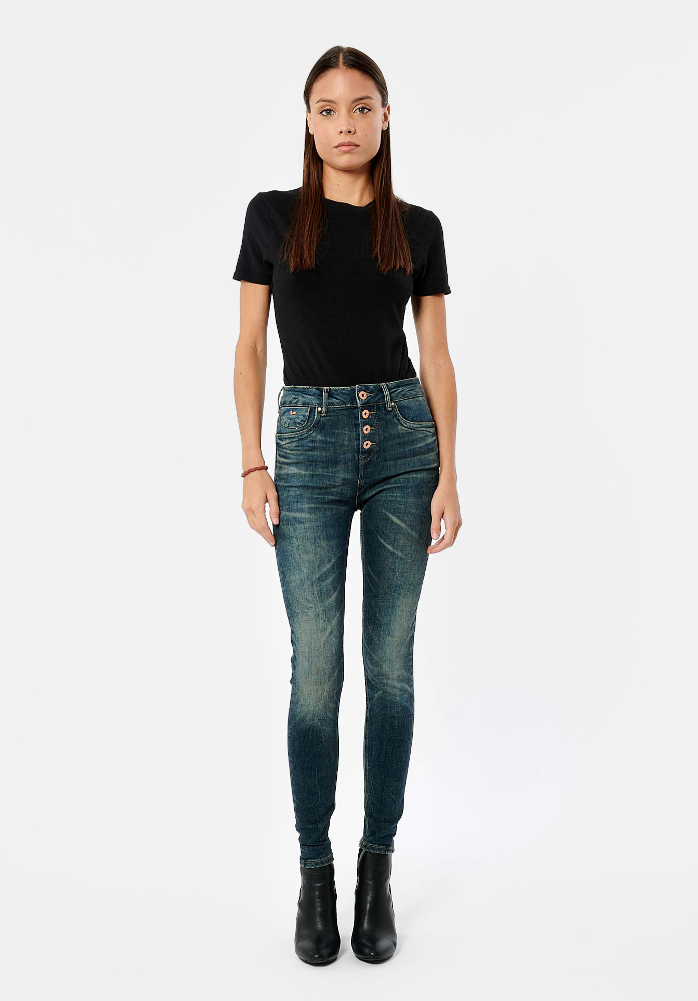 ELEKT  Jean skinny femme