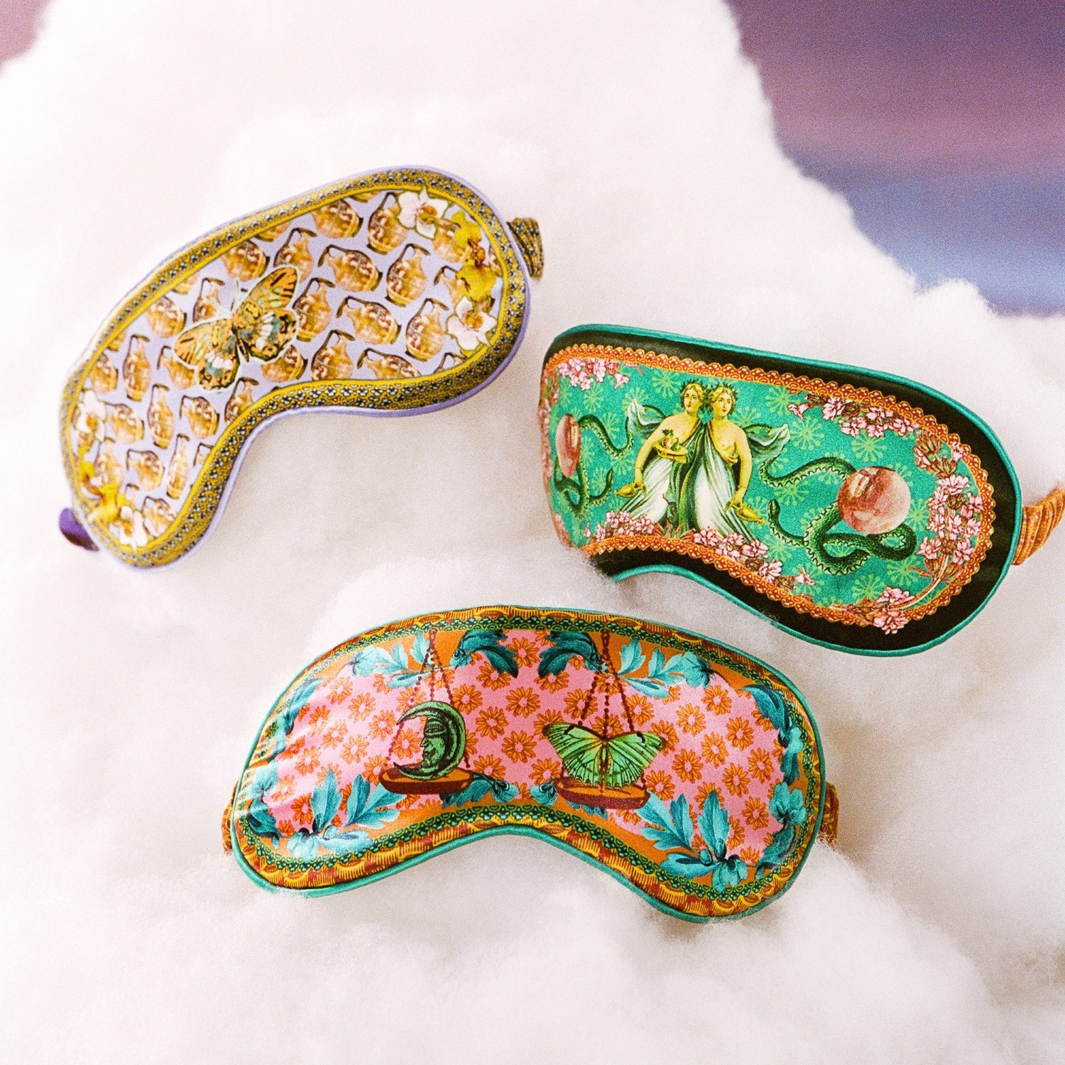 Slip slip pur svilena maska za spavanje - zodijak - vodenjak