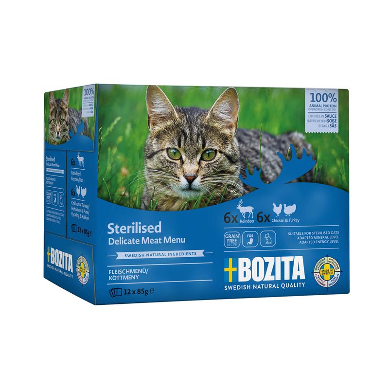 Sparpaket Bozita Indoor & Sterilised 24 x 85 g