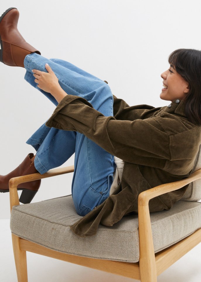 Stretch-Jeans, Wide