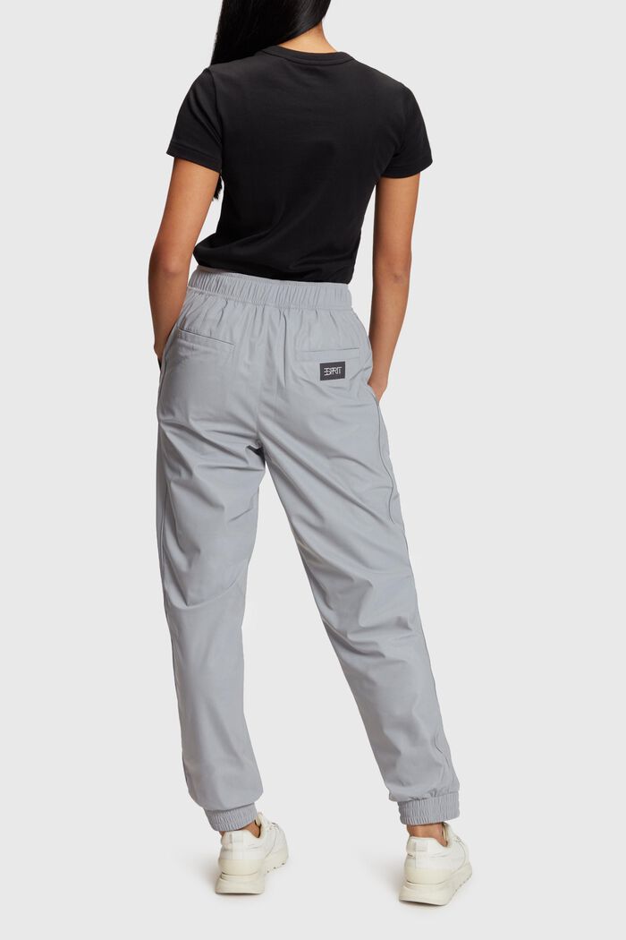 High-Rise-Pants im Jogger-Style mit Gürtelschließe