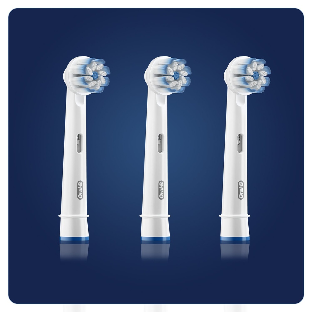 oral-b Oral-B Sensitive Clean Brossette, 3 Brossettes De Rechange