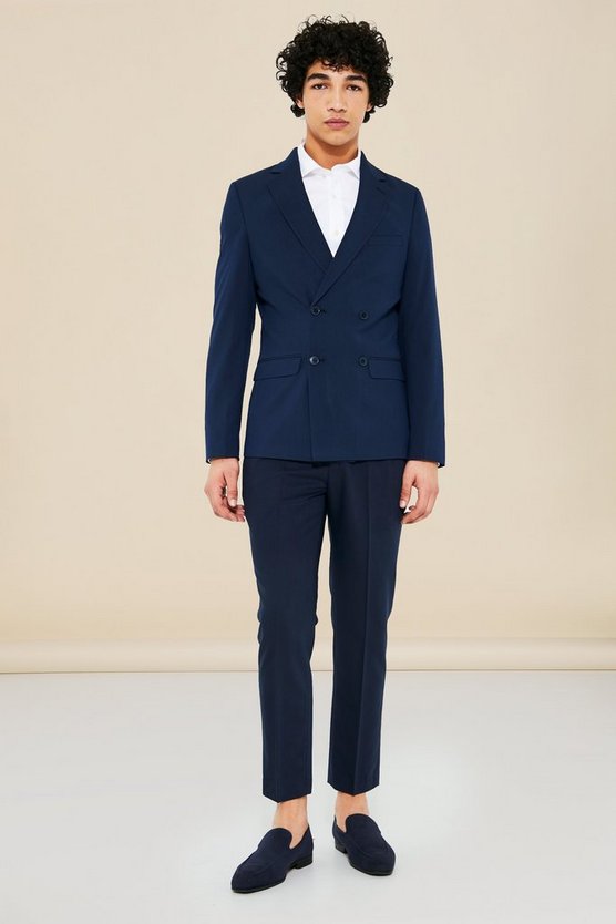 Zweireihige Super Skinny Anzugjacke