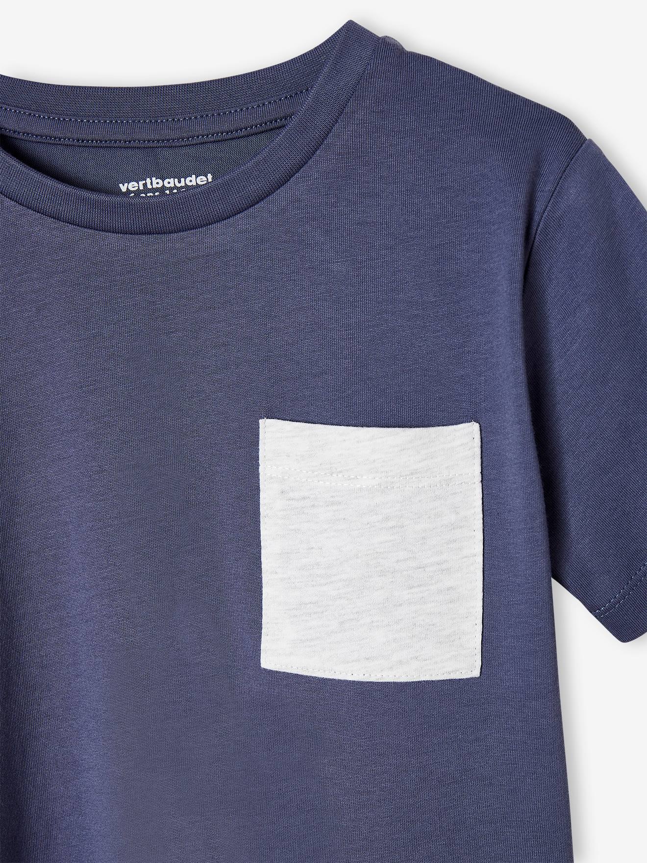 Lot de 3 T-shirts Basics garçon manches courtes lot mastic