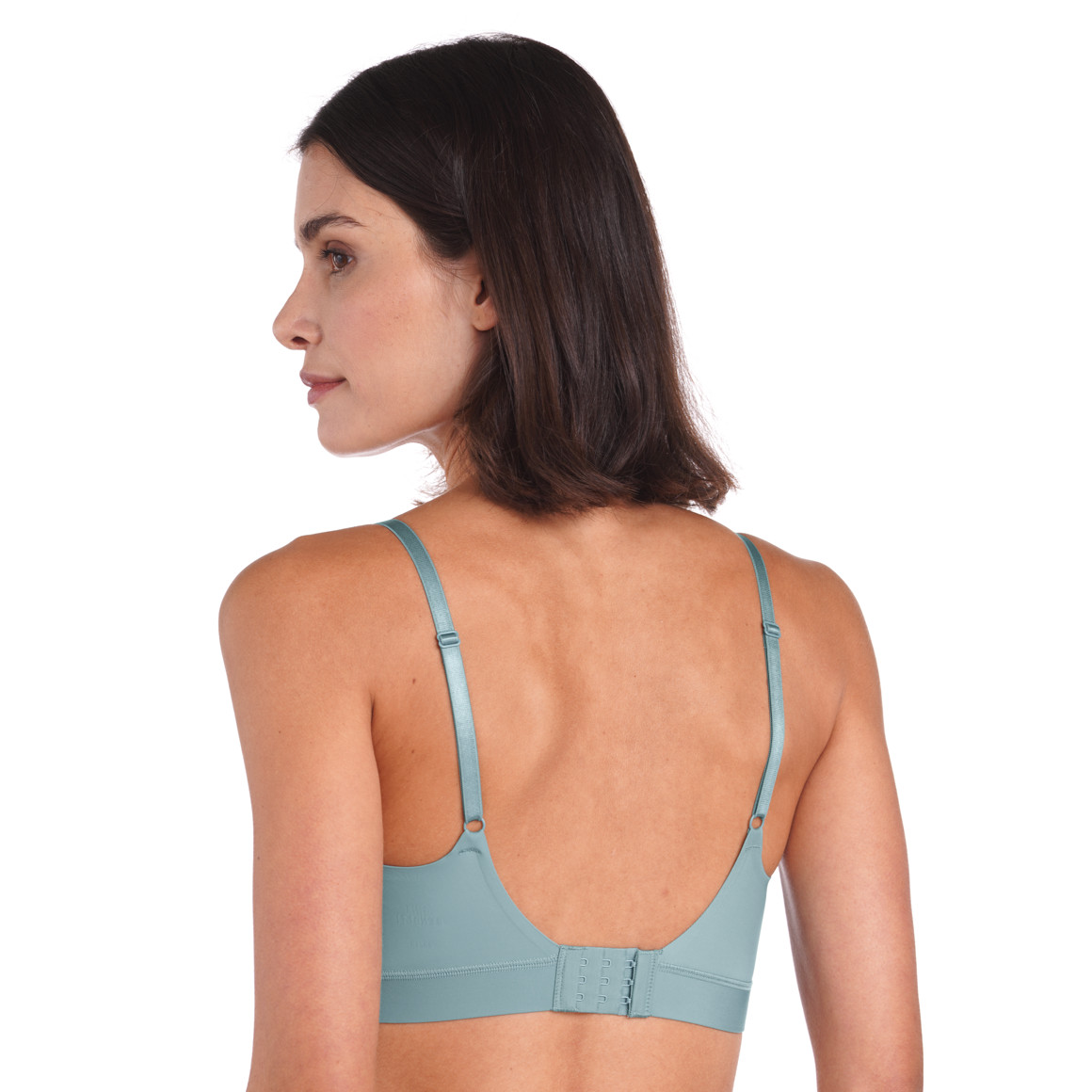 Damen Seamless-Bustier mit Spitze