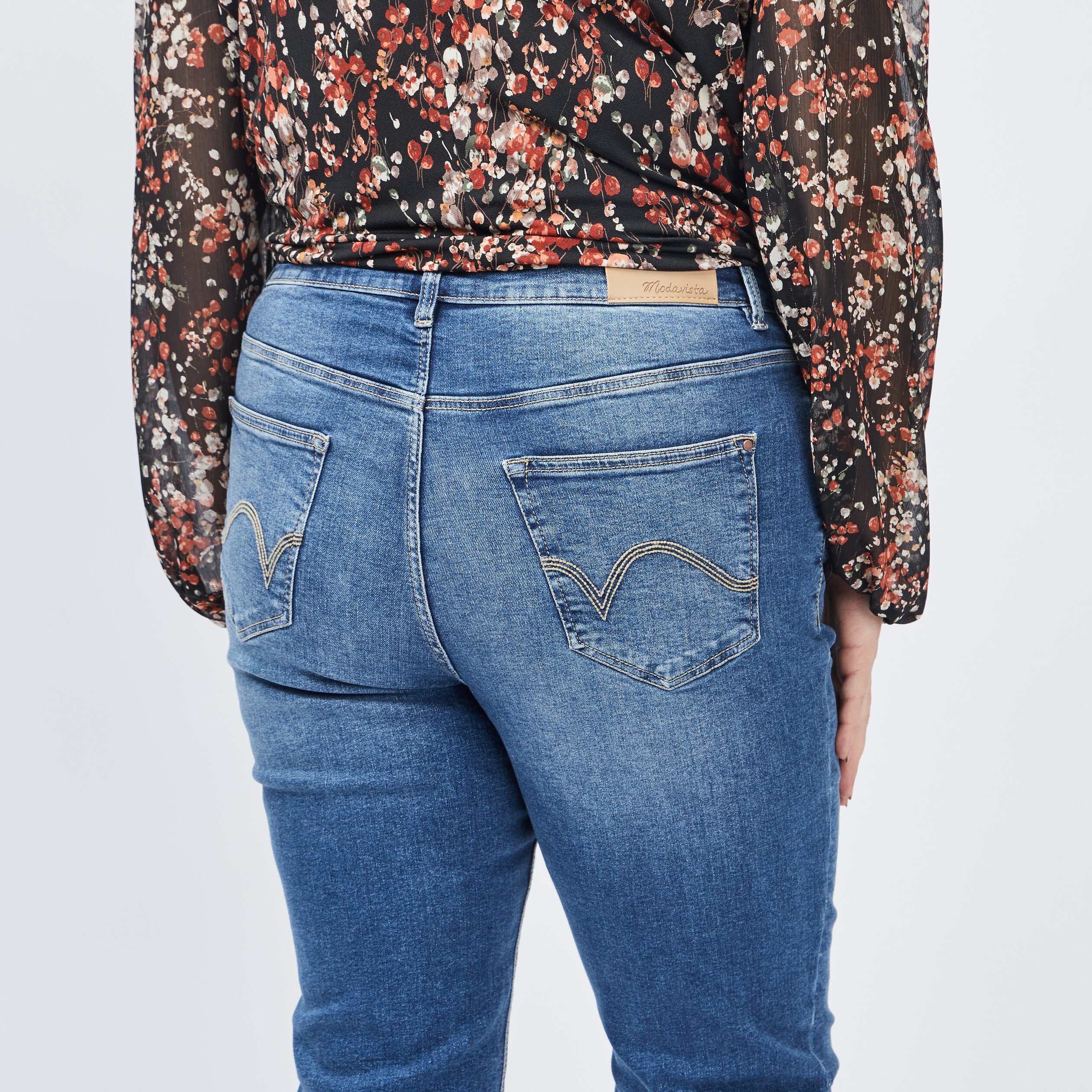 Jeans straight grande taille denim stone femme grande taille | La Halle
