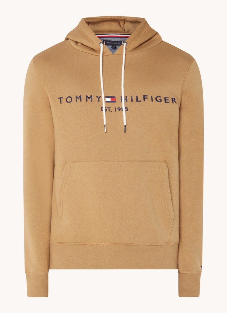 Tommy Hilfiger hoodie with kangaroo pocket and logo embroidery