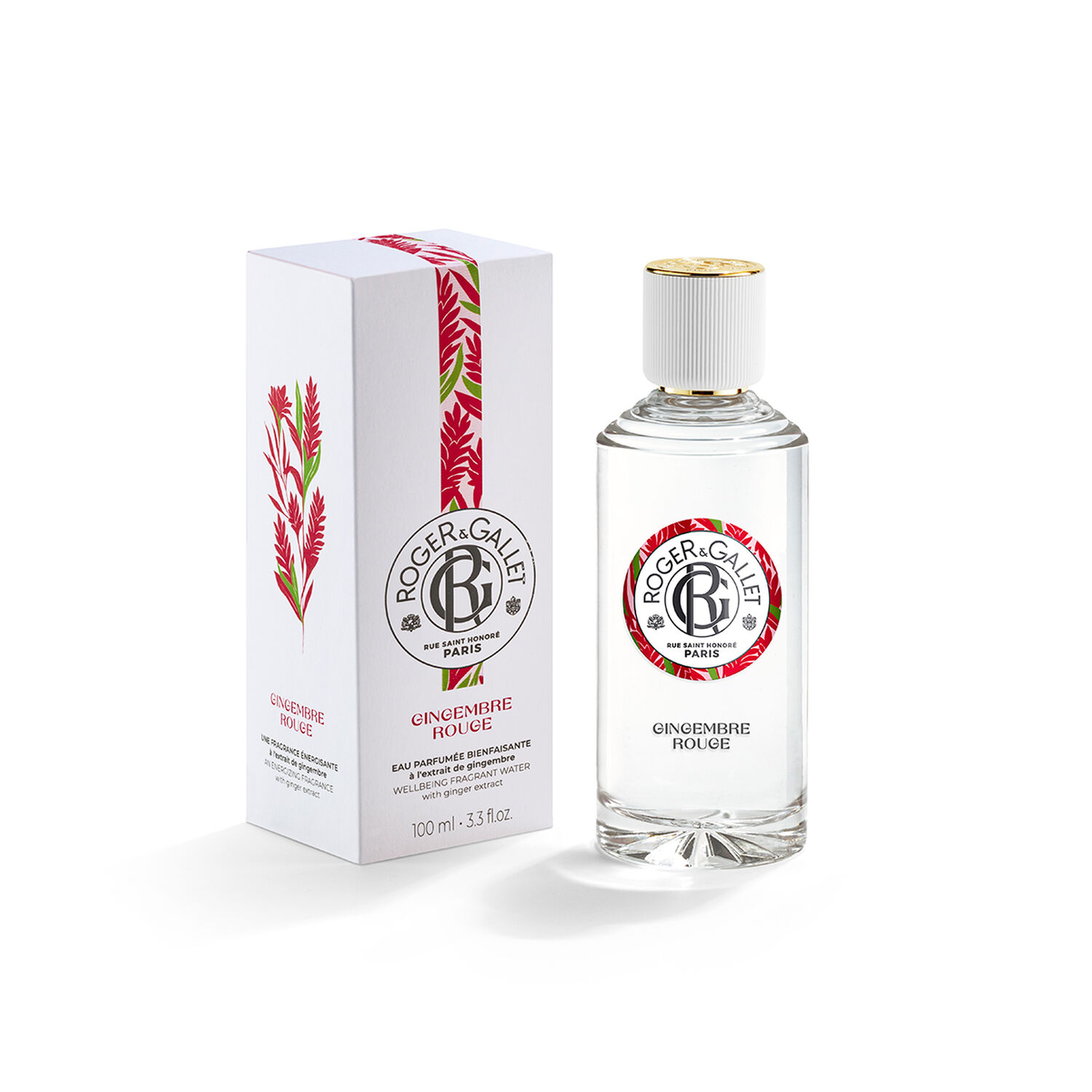 Roger&Gallet Gingembre Rouge Eau Parfumée Bienfaisante