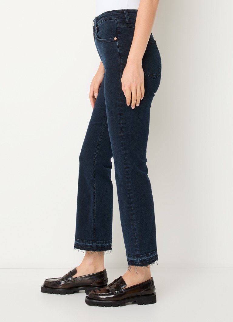 CLOSED Hi-Sun high waist flared cropped jeans made of organic cotton