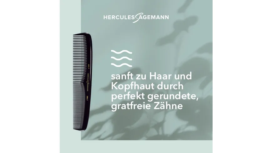 HERCULES Sägemann Damenkamm Naturkautschuk