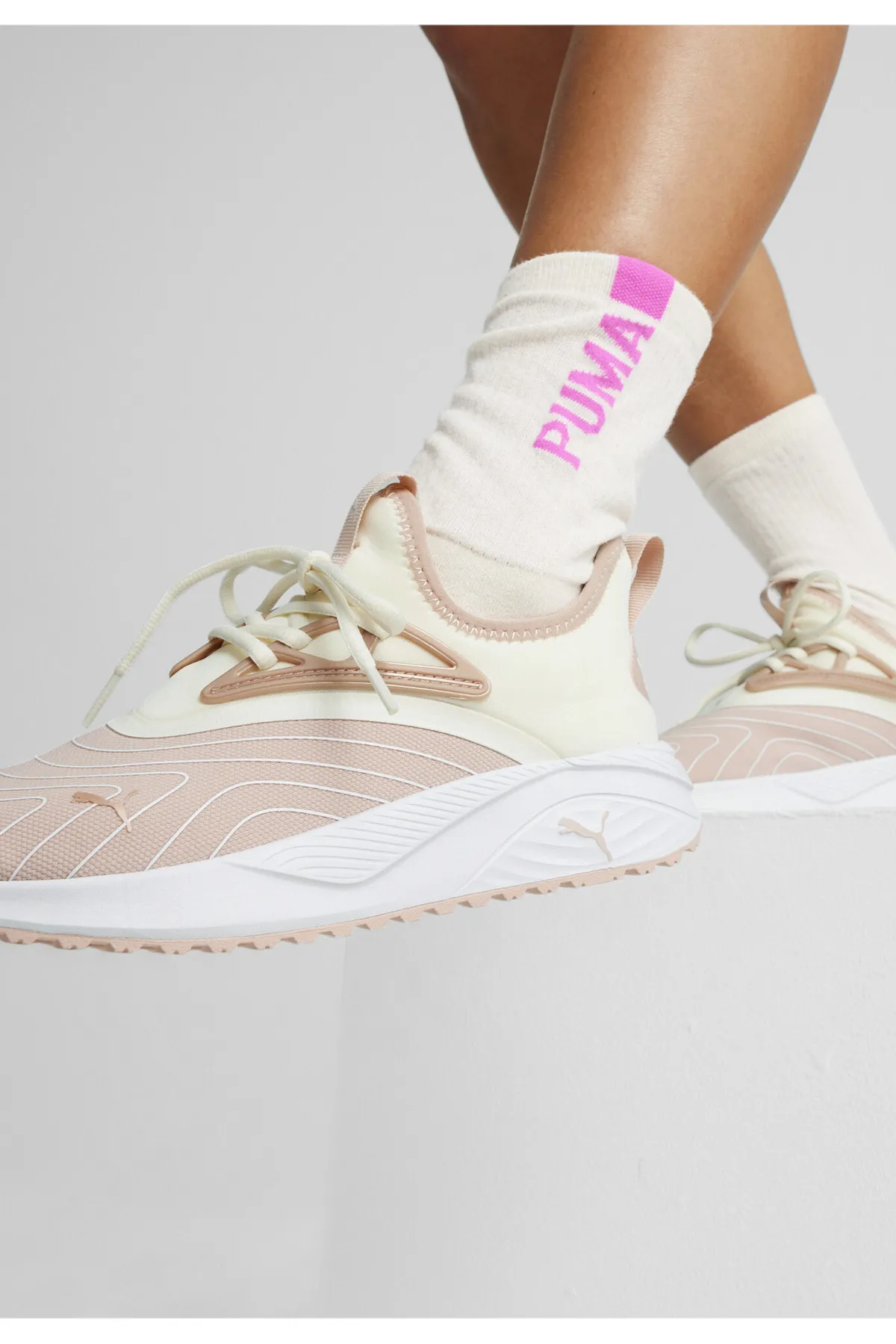 Puma  Sneaker - Rosa - Flacher Absatz