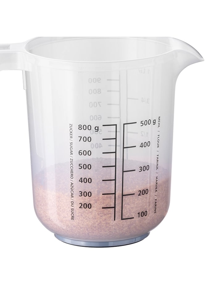 APS Rührbecher mit Deckel  in Transparent, Maße: 12,5 x 12,5 x 16 cm günstig kaufen onesize