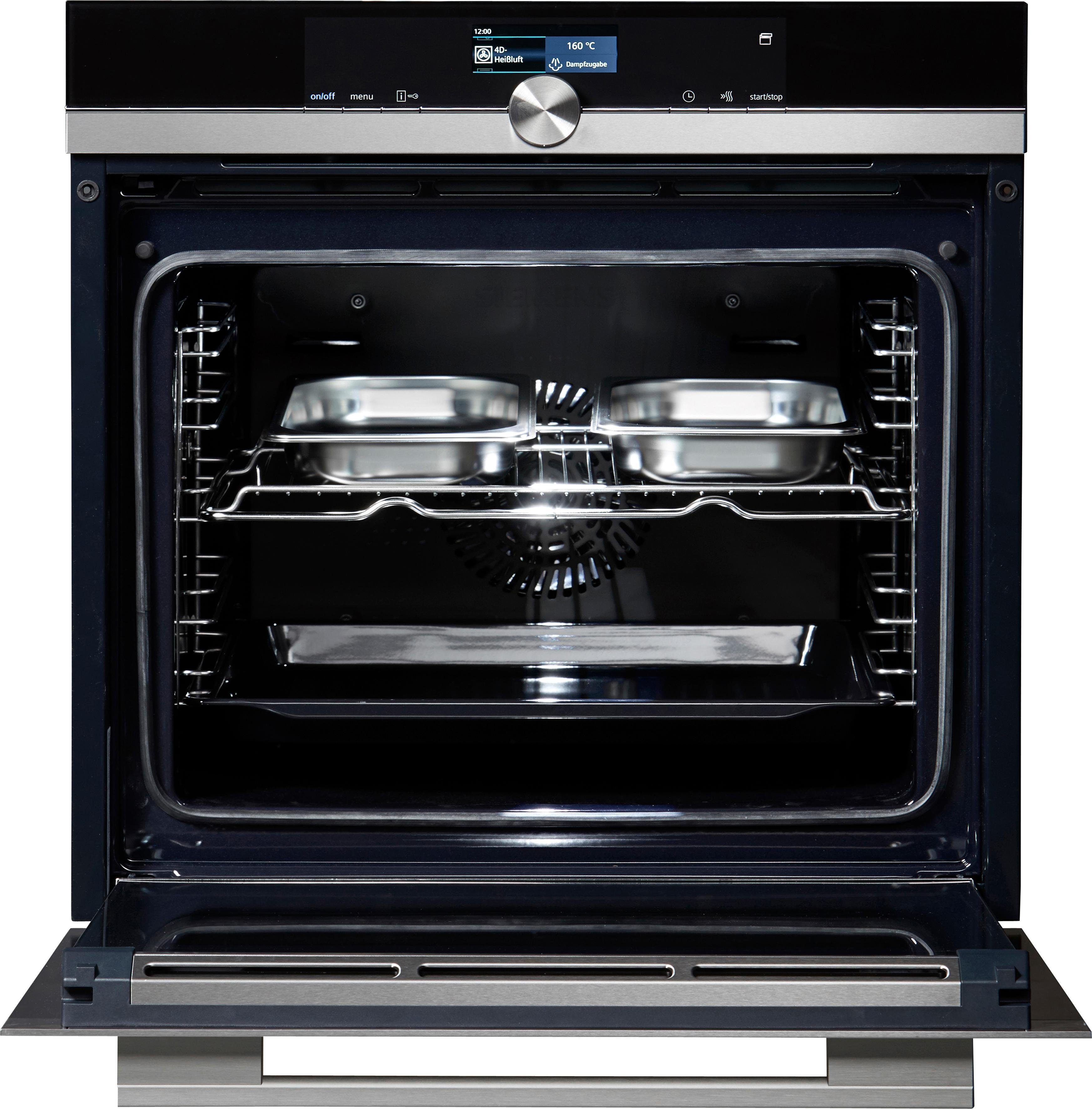 SIEMENS Dampfbackofen iQ700 HS636GDS2, ecoClean