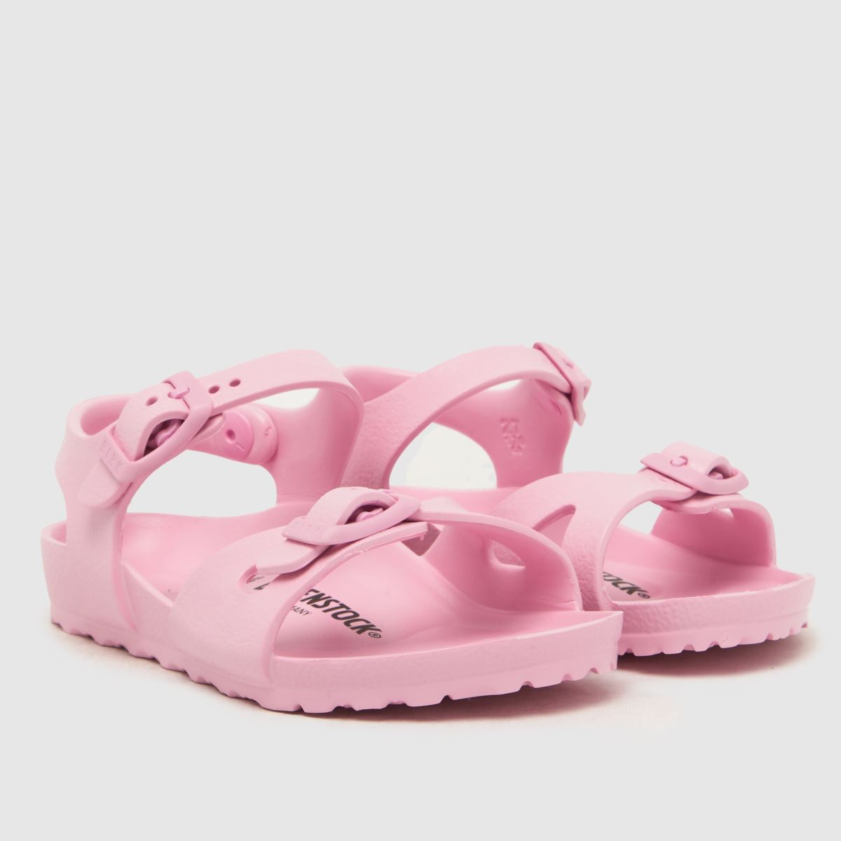 BIRKENSTOCK ljusrosa Rio Eva flickor sandaler för småbarn