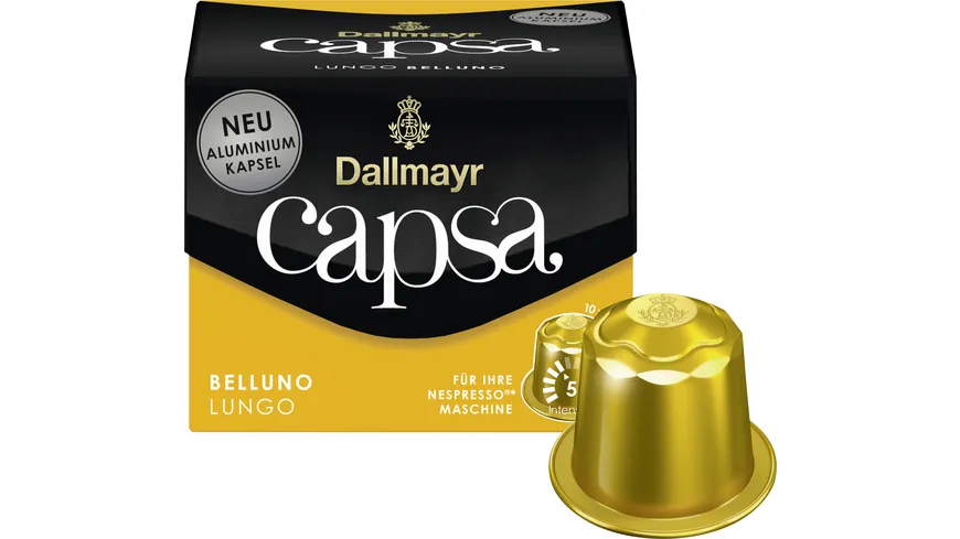 Dallmayr Capsa Kaffeekapseln Lungo Belluno 56 g