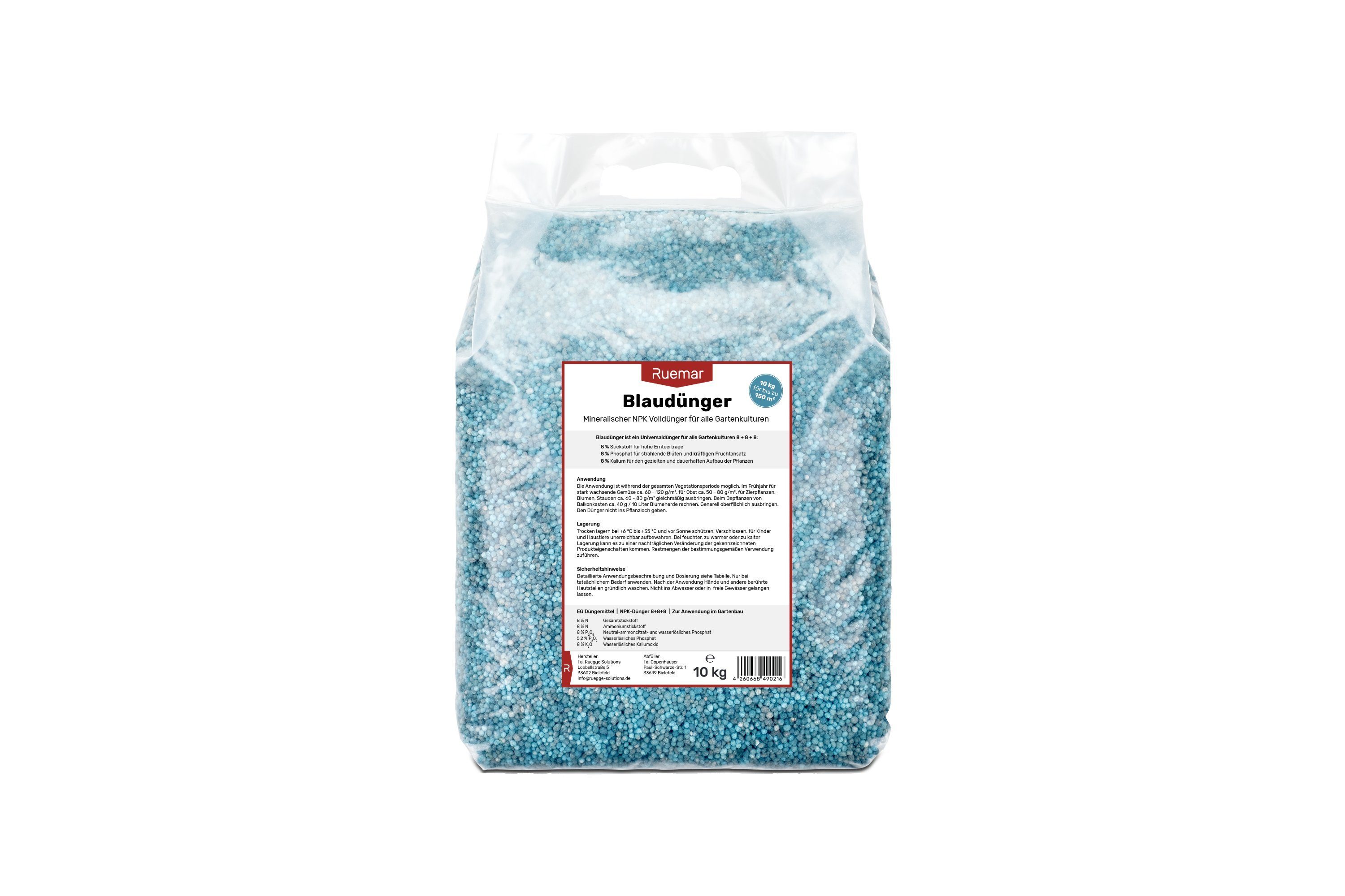 Ruemar Blaudünger Ruemar Blaudünger, Korn, 1-St.