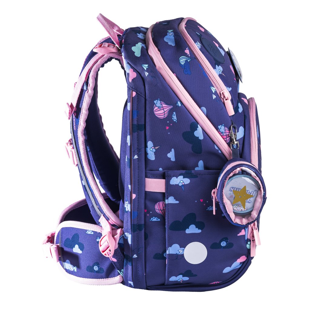 Frii of Norway Ergonomischer Schulrucksack Expand 20-25L Best Friends Blue
