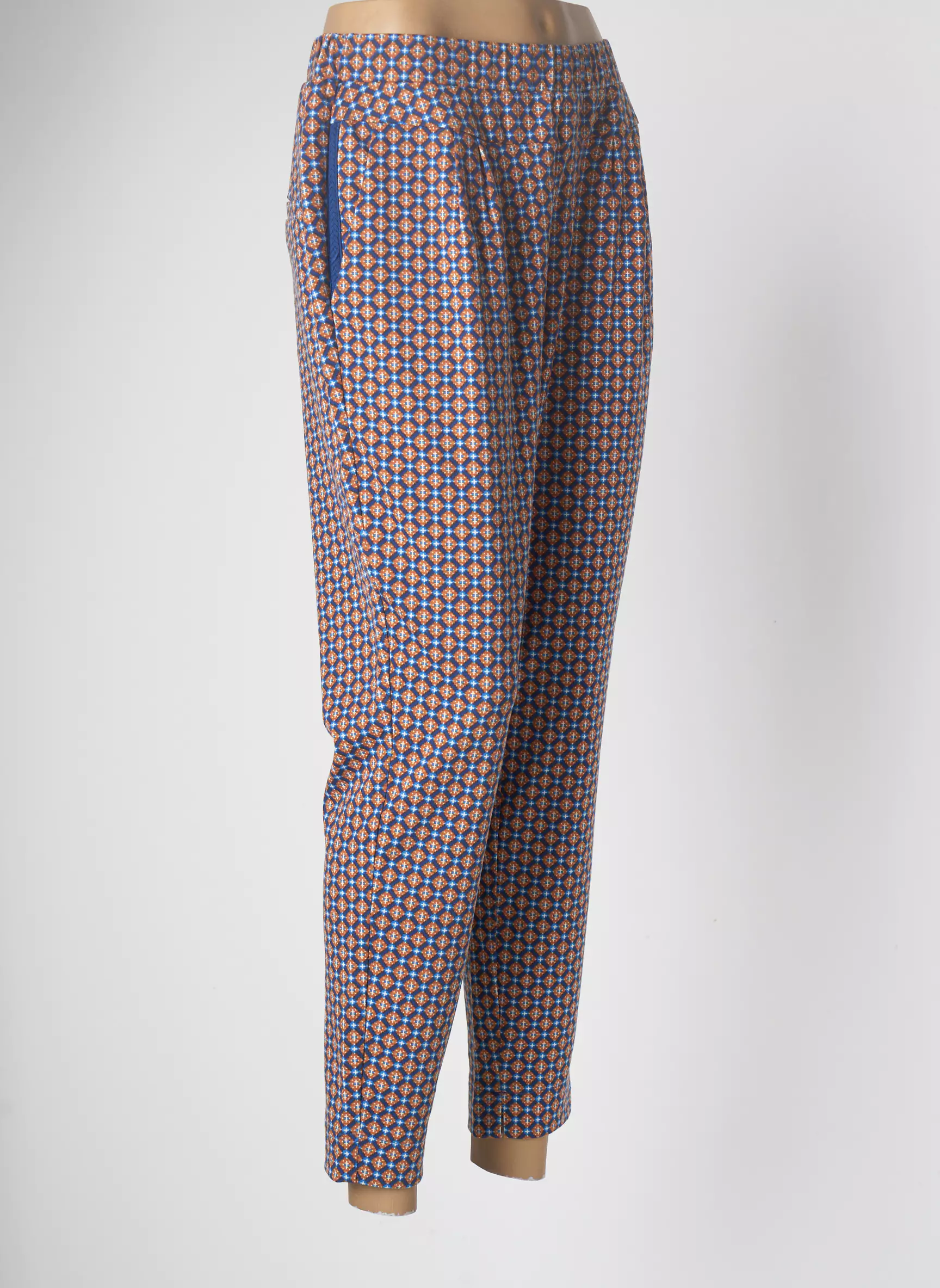 Cream Pantalon7 8 Femme couleur bleu