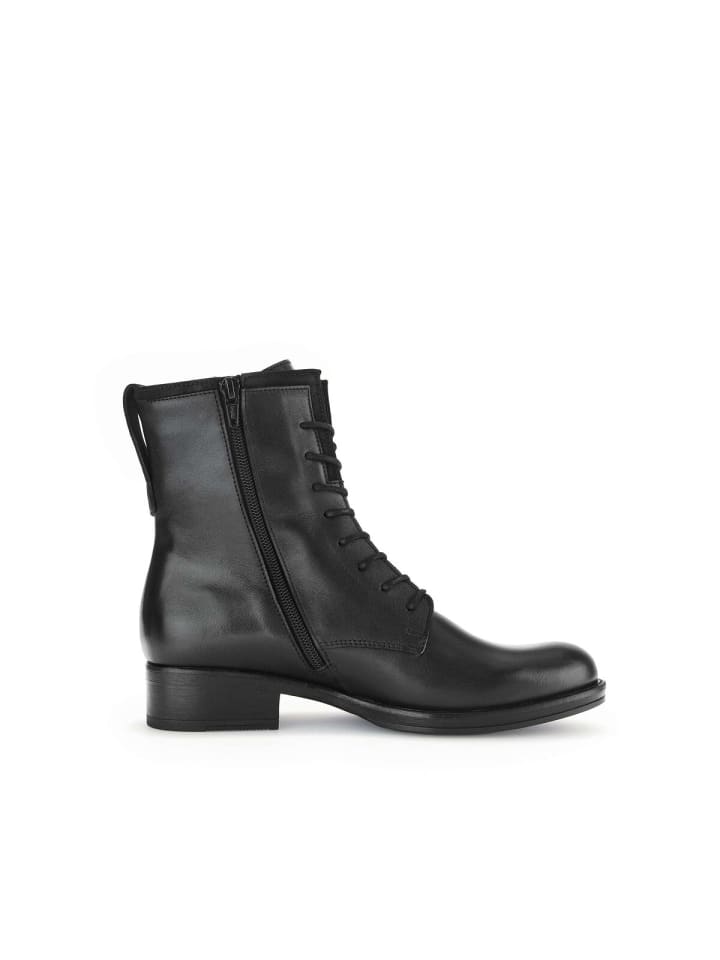 Gabor Fashion Schnürstiefeletten in schwarz günstig kaufen