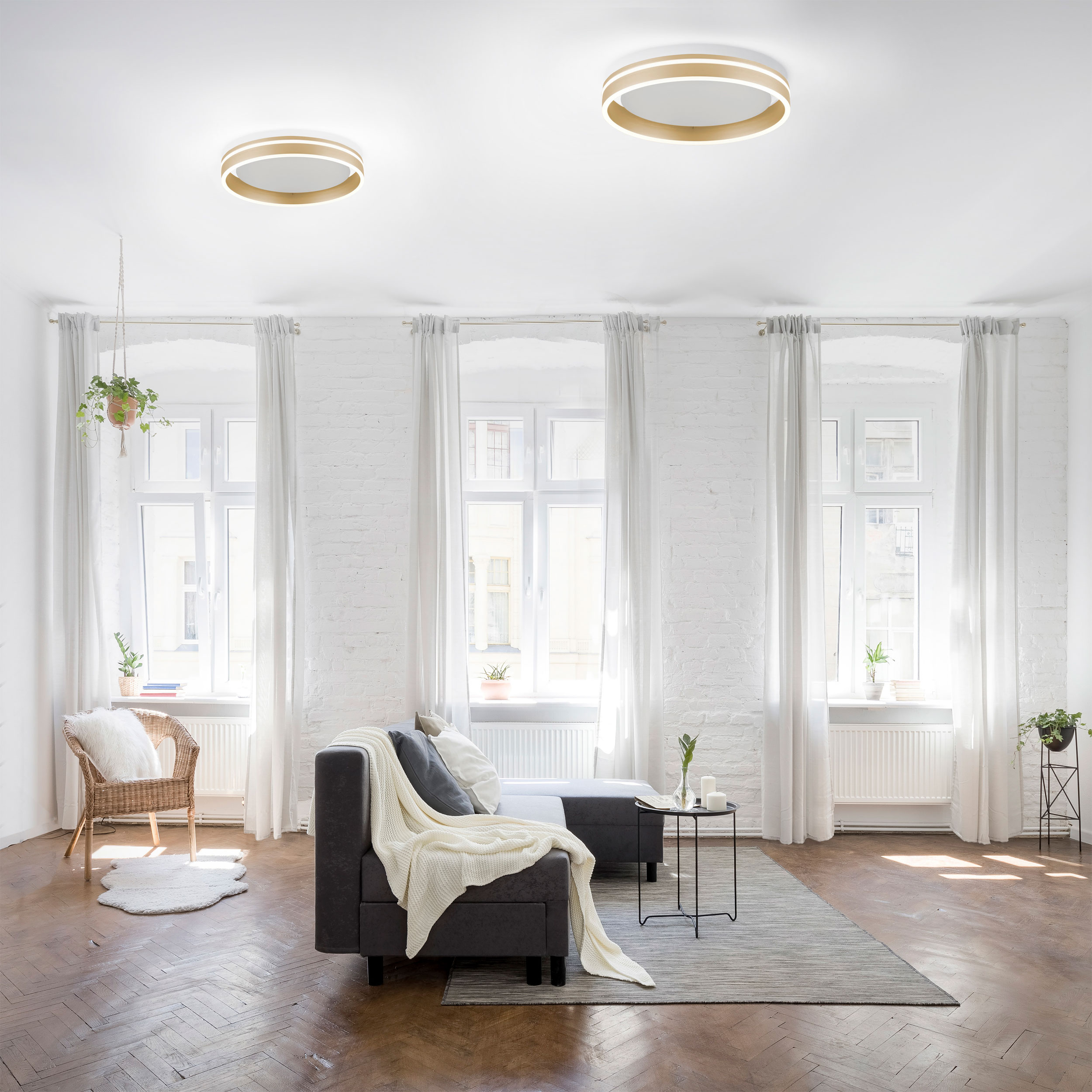 QLED-Deckenleuchte 1flg
