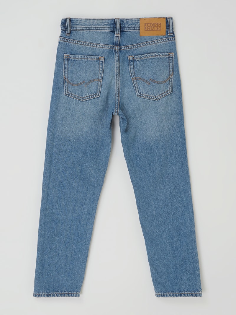 Regular Fit Jeans aus Baumwolle Modell 'Clark' in jeans