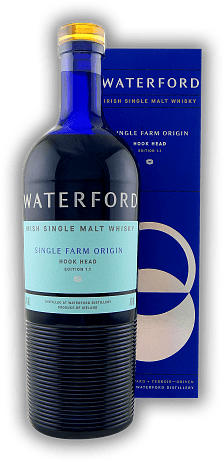 Waterford Single Farm Origin - Hook Head Edition 1.1 Waterford Single Farm Origin - Hook Head Edition 1.1 Intensive Würze, mit gesalzenem Karamell, Lakritze und Zitronenschale. Alter 17/21 - 0,7	 Liter - Vol 50%