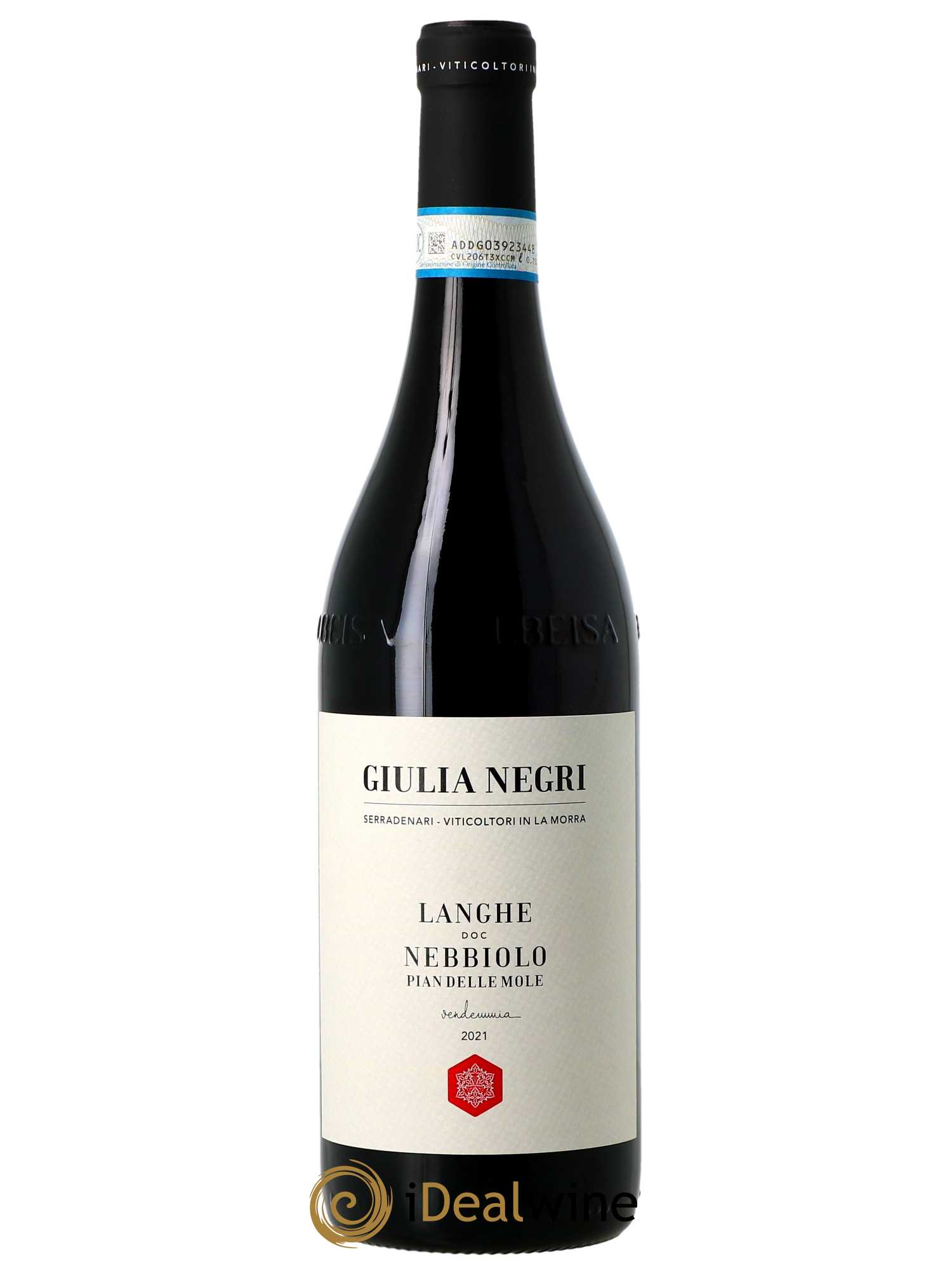 Langhe DOC Giulia Negri Nebbiolo  2021 - Lot de 1 Bouteille