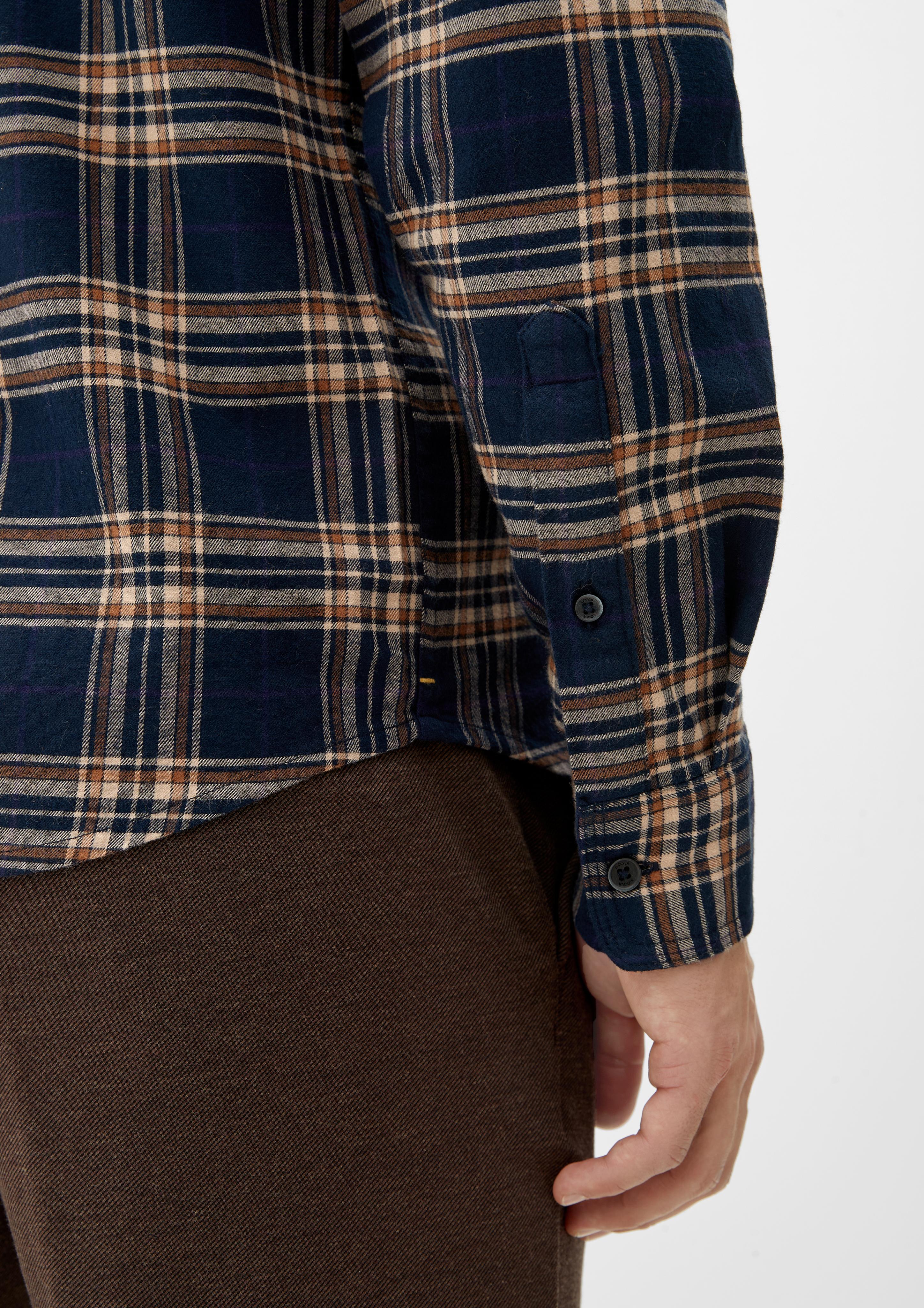 Slim: Langarmhemd aus Twill  2123400-58N1