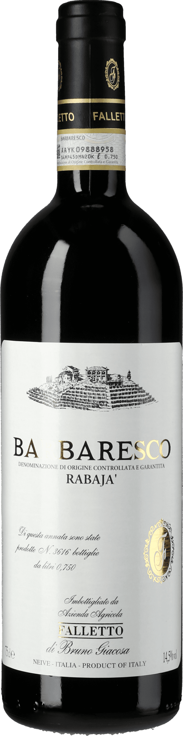 Bruno Giacosa: Barbaresco Rabaja 2019