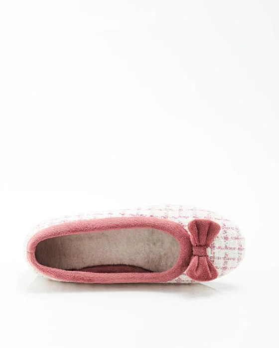 Ballerines velours fourrées Thermolactyl