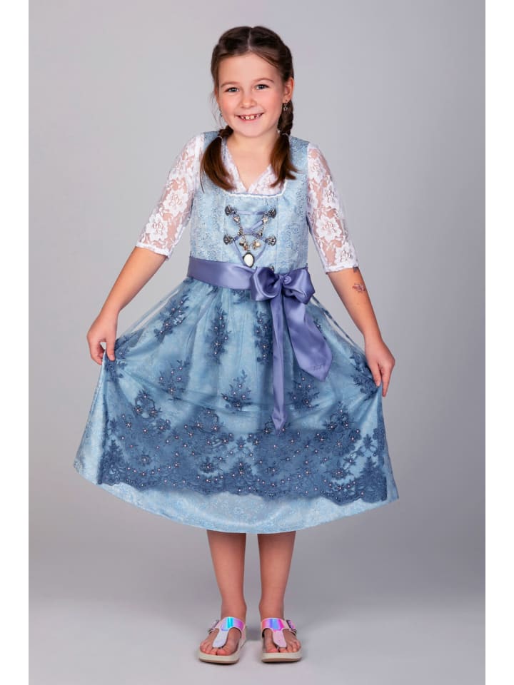 Edelnice Kinder Dirndl Cloé in rose günstig kaufen