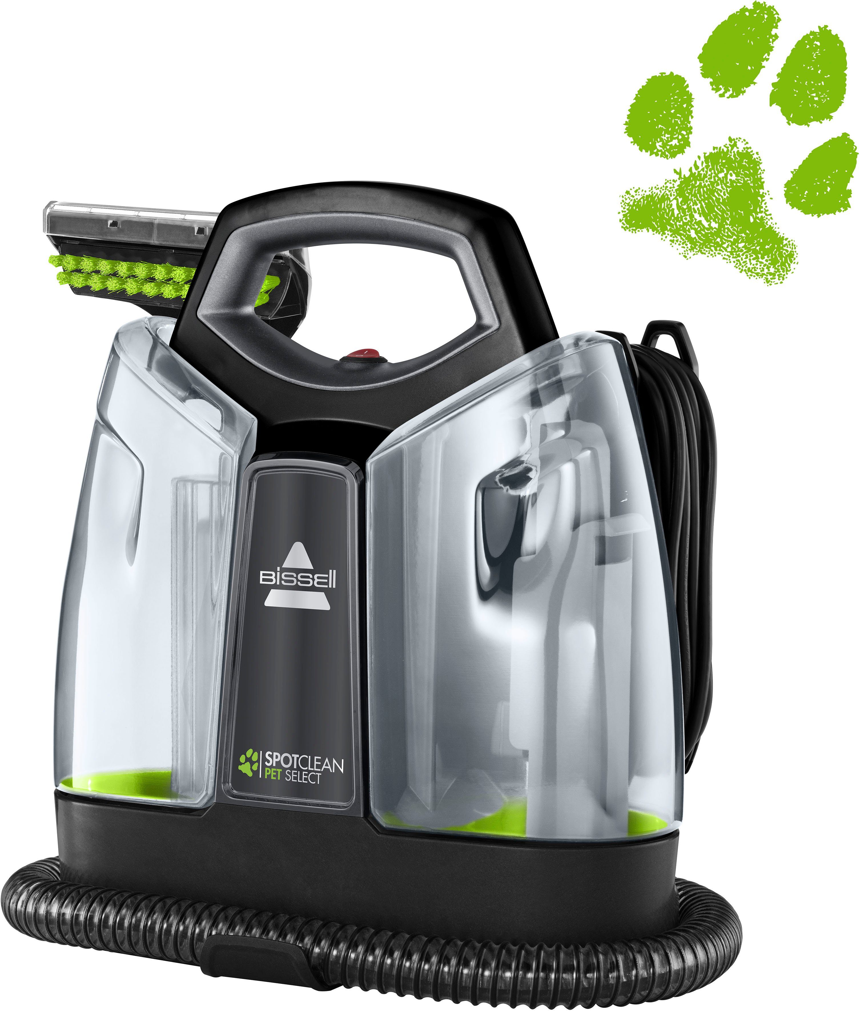 Bissell Nass-Trocken-Sauger Spotclean Pet Select, 330 W, beutellos