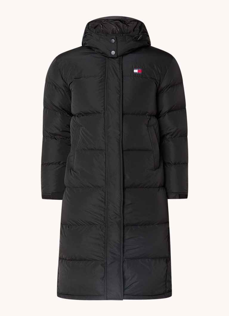 Jachetă lungă matlasată cu puf Tommy Hilfiger Alaska cu logo