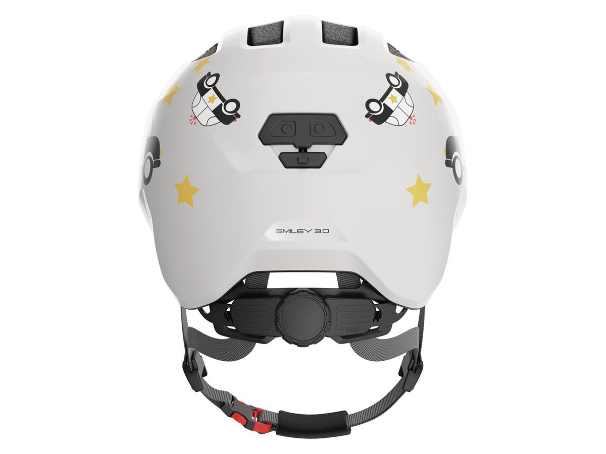 Abus Smiley 3.0 Grey Police Kinderfahrradhelm