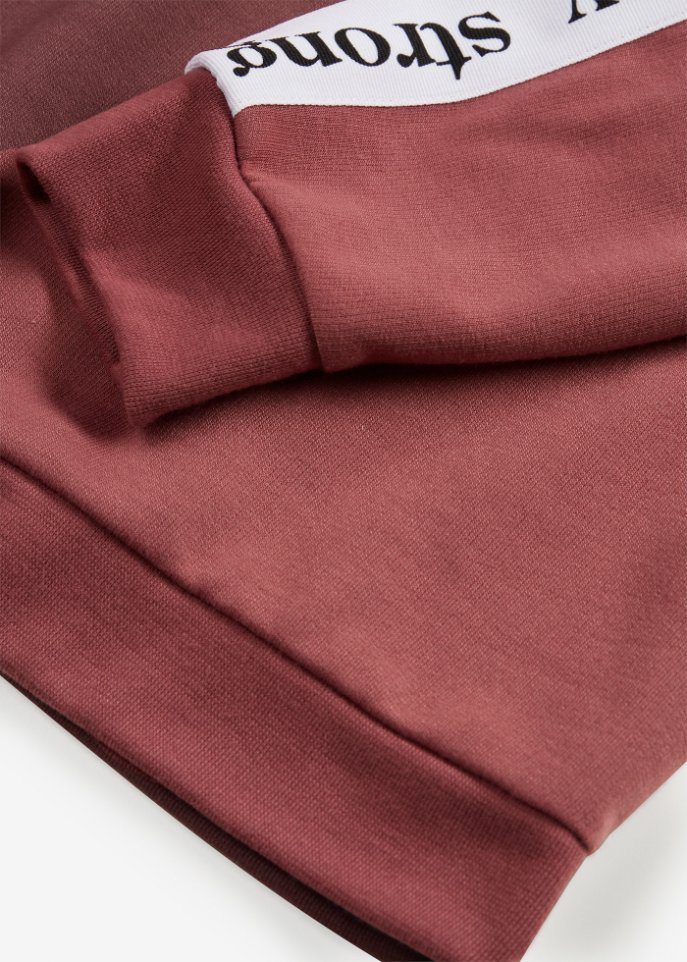Jogginganzug mit Sweatpullover und weiter Hose (2-tlg. Set)
