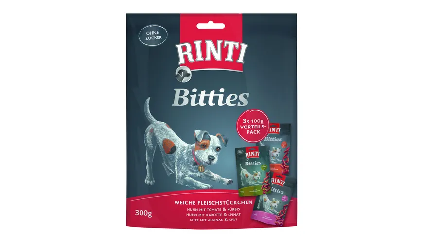 RINTI Hundesnack BITTIES Multipack 100 g