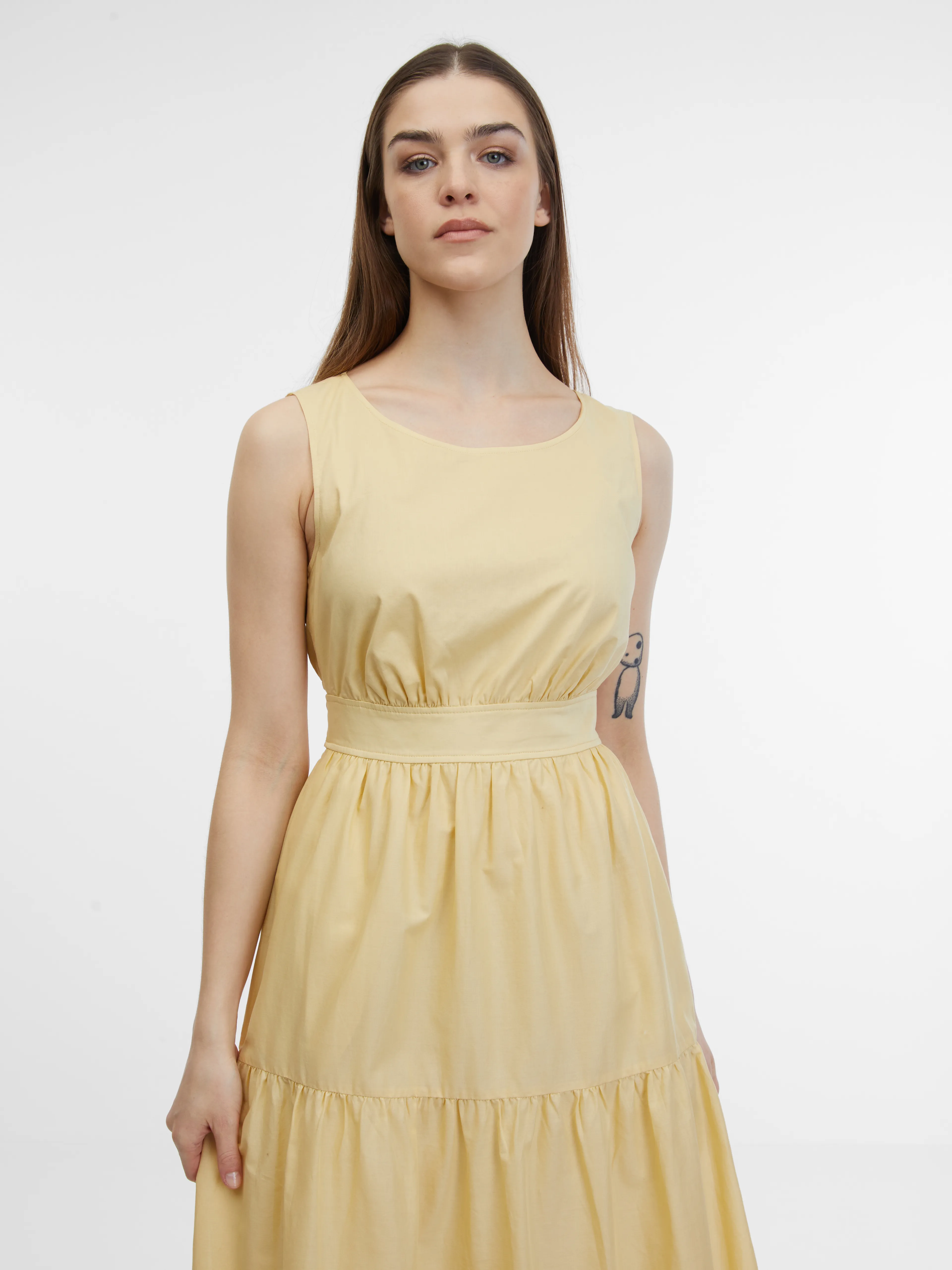 Gelbes Damenkleid ORSAY
